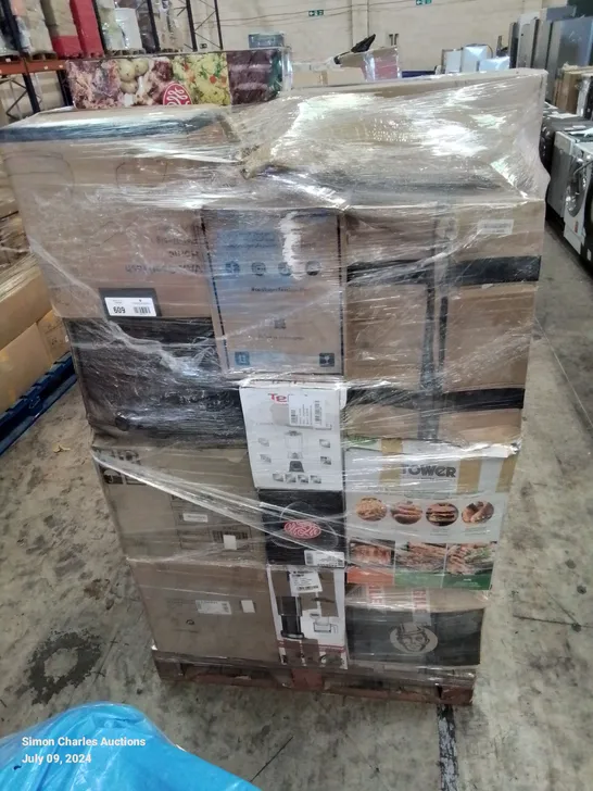 PALLET OF APPROXIMATELY 36 UNPROCESSED RAW RETURN HOUSEHOLD AND ELECTRICAL GOODS TO INCLUDE;