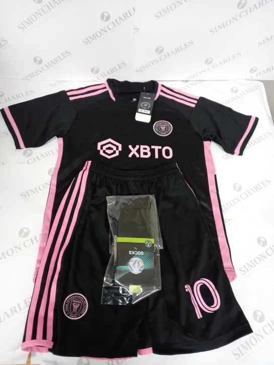 INTER MIAMI AWAY KIT WITH MESSI 10 SIZE 28