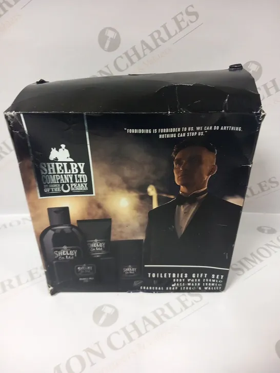 BOXED SHELBY COMPANY LTD TOILETRIES GIFT SET