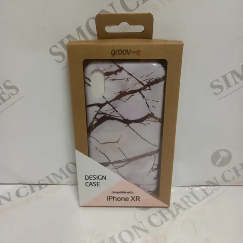 BOX OF 100 BRAND NEW BOXED GROOV-E IPHONE XR MARBLE DESIGN PHONE CASES 