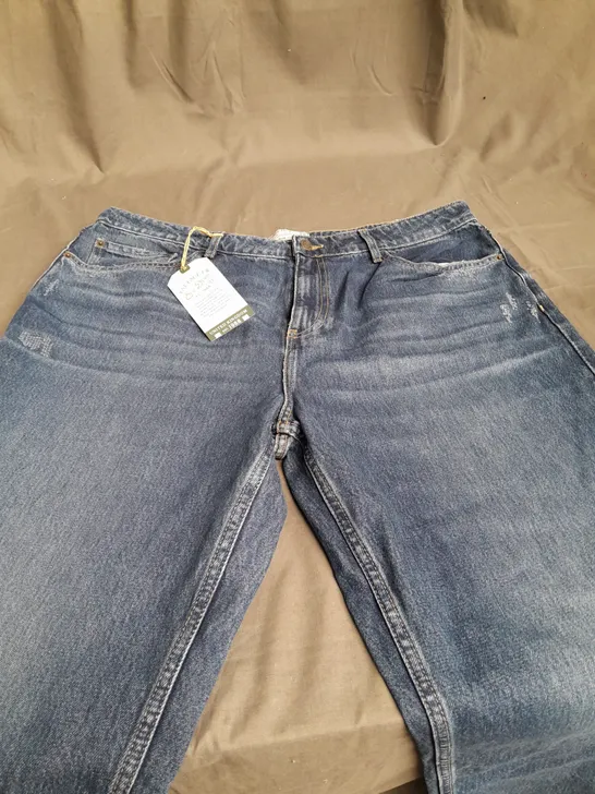 FAT FACE DENIM MOM JEANS - UK 18R