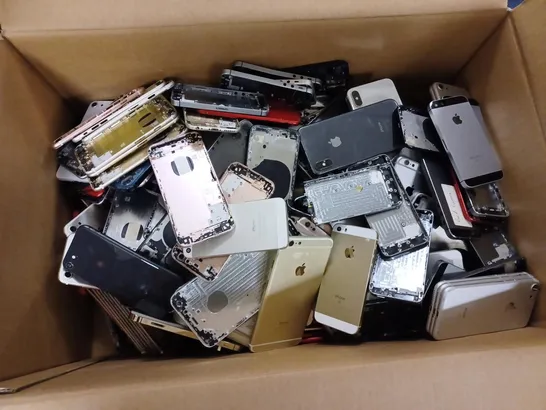 LARGE QUANTITY OF APPLE HARD SHELL CASES FOR VARYING MODELS OF PHONES