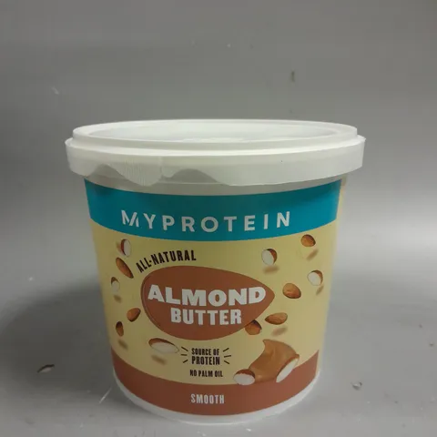 SEALED MYPROTEIN ALL-NATURAL ALMOND BUTTER - SMOOTH - 1KG