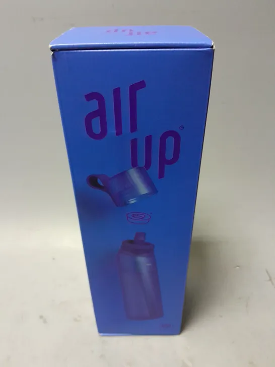 BOXED AND SEALED AIR UP BOTTLE 650ml IN ROYAL BLUE