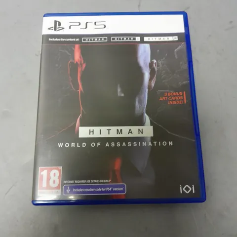 HITMAN WORLD OF ASSASSINATION FOR PS5