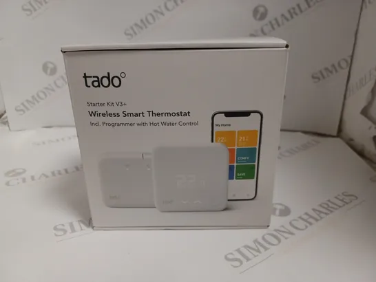 SEALED TADO STARTER KIT V3+ WIRELESS SMART THERMOSTAT