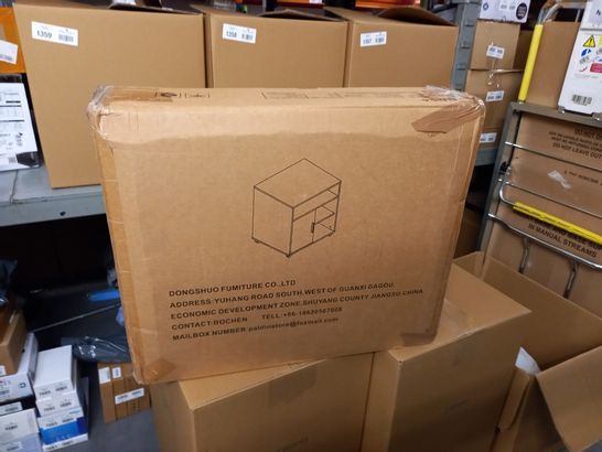 BOXED WHITE FILE CABINET - 1 BOX