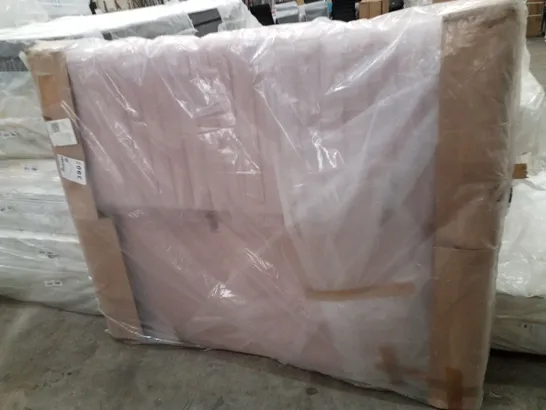 BAGGED VELVET SLUMBER 180CM HEADBOARD - BLUSH RRP £589