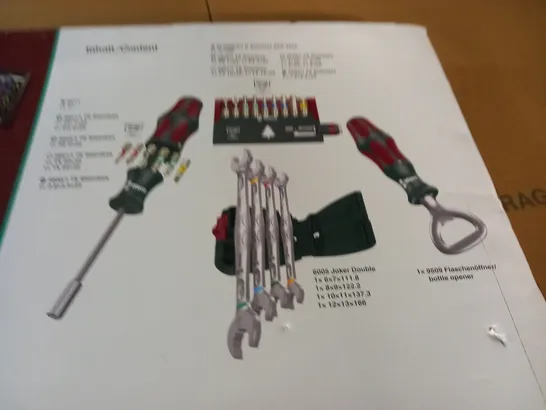 BOXED WERA TOOL ADVENT CALENDER