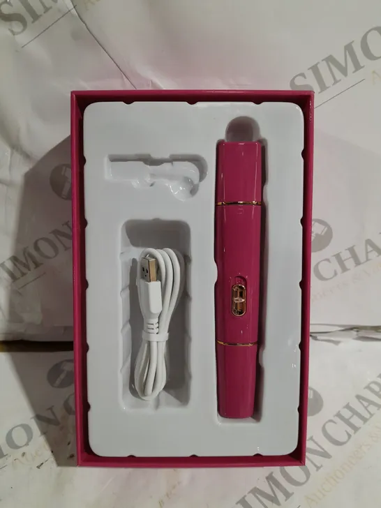 SIMPLY BEAUTY 2 IN 1 SUPER SMOOTH FACE & BROWS HAIR REMOVER, FUCHSIA