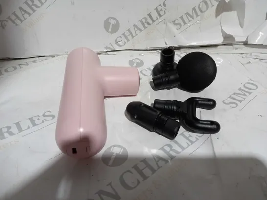 BOXED LOLA 4 SPEED HAND HELD MASSAGE GUN IN PAMPER PINK