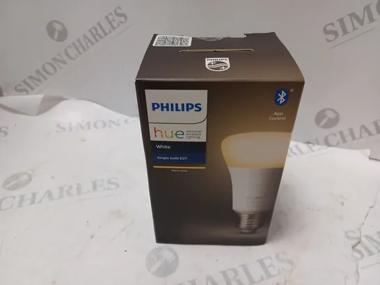 BOXED AND SEALED PHILIPS HUE WHITE SINGLE BULB E27