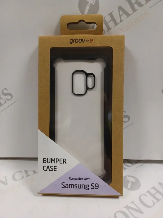 LOT OF APPROXIMATELY 100 GROOVE SAMSUNG S9 BUMPER CASES