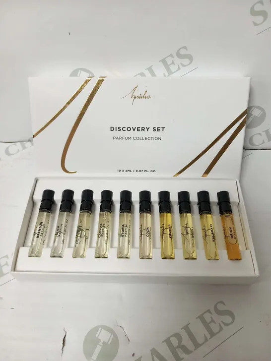 BOXED AQUALIS PARFUM COLLECTION ALLERGEN LIST