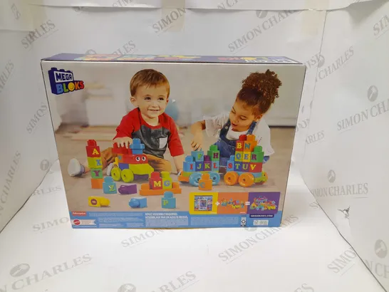 BRAND NEW MEGA BLOCKS ABC LEARNING TRAIN