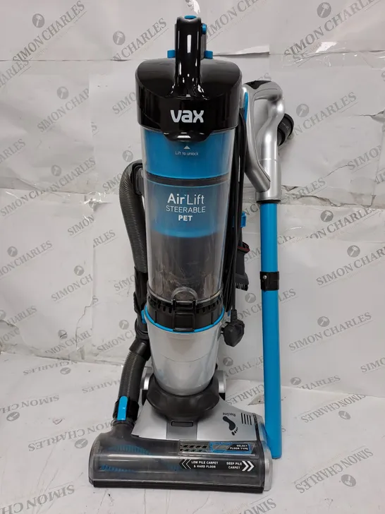 VAX AIR LIFT STEERABLE PET UPRIGHT VACUUM CLEANER RRP £129