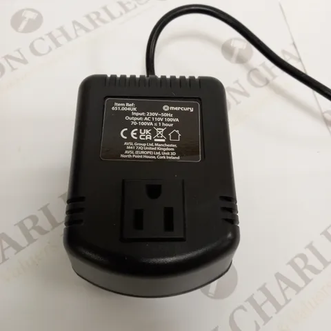 MERCURY 100W, 240-110V STEP DOWN VOLTAGE CONVERTER -  651.004UK