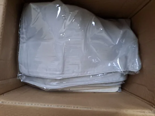 BOX OF APPROXIMATELY 12 ASSORTED BEDDING ITEMS