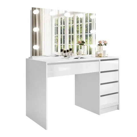 BOXED AMINUL DRESSING TABLE WITH MIRROR (3 PARTS)