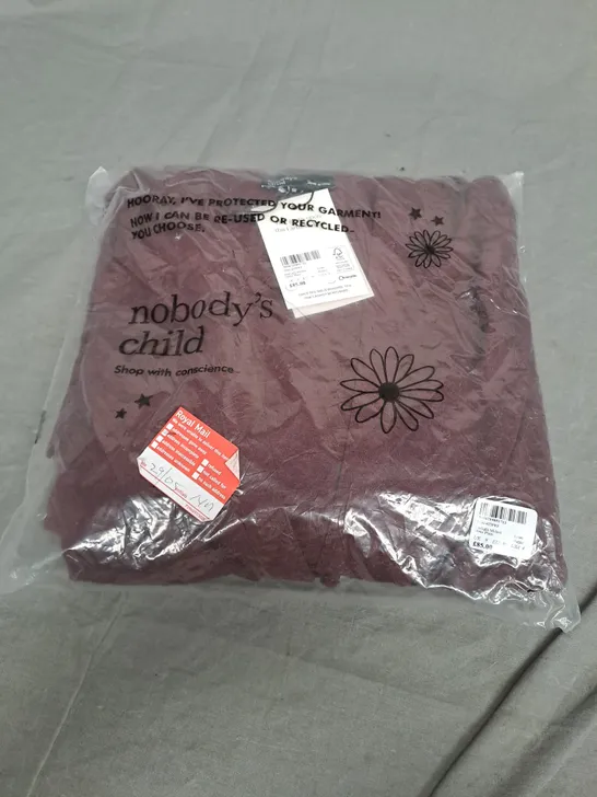 SEALED NOBODYS CHILD STARLIGHT MIDAXI PLAIN DRESS - UK 8 