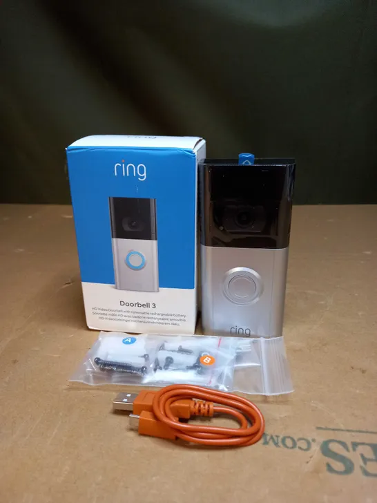 RING DOORBELL 3 