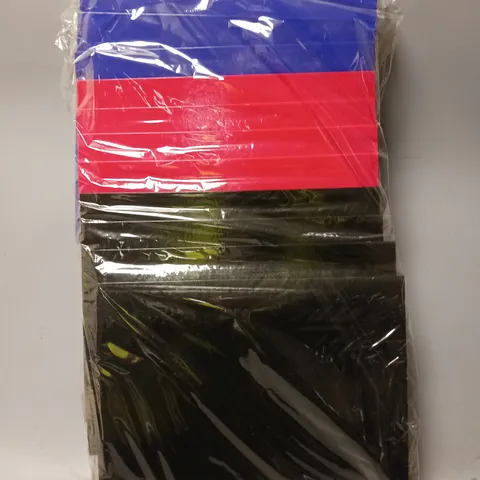 APPROXIMATELY 40 JUST STATIONARY A4 RING BINDERS IN ASSORTED COLOURS 