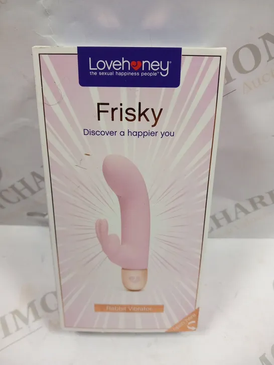 BOXED LOVE HONEY FRISKY RABBIT VIBRATOR