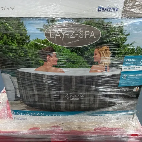 BOXED BESTWAY LAY Z SPA INFLATABLE PORTABLE SPA - COLLECTION ONLY