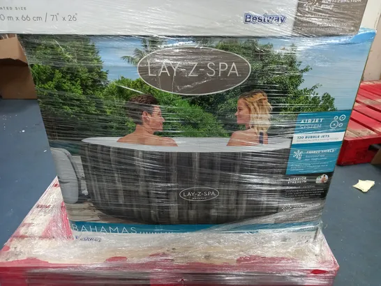 BOXED BESTWAY LAY Z SPA INFLATABLE PORTABLE SPA - COLLECTION ONLY