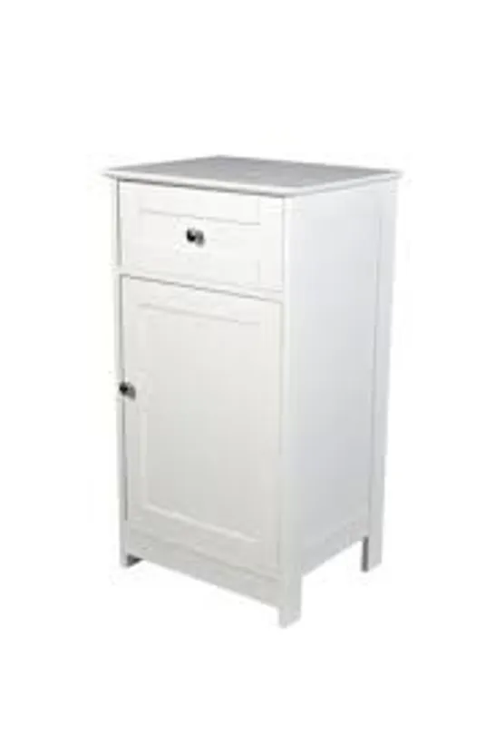 BRAND NEW BOXED ALASKA LOW BATHROOM CABINET - WHITE