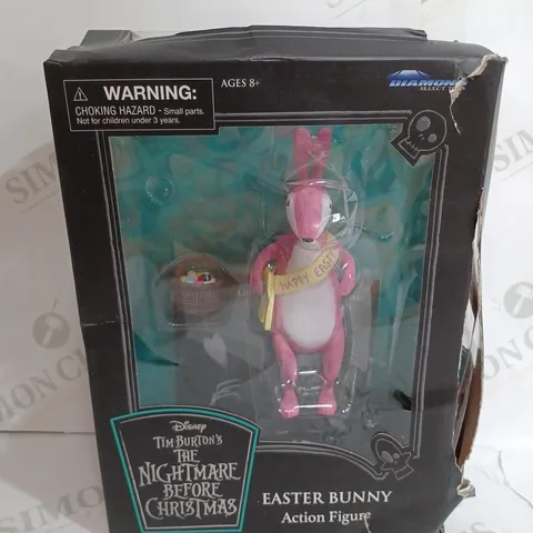 DISNEY TIM BURTONS THE NIGHTMARE BEFORE CHRISTMAS DIAMOND SELECT NBX EASTER BUNNY FIGURE