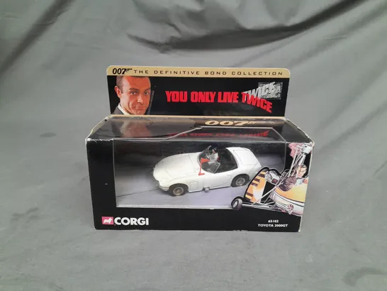 JAMES BOND - YOU ONLY LIVE TWICE - TOYOTA 2000GT - 65102