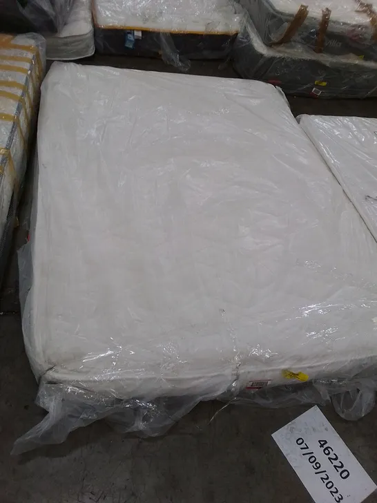 QUALITY BAGGED 4'6" DOUBLE HYBRID MEMORY FOAM MATTRESS