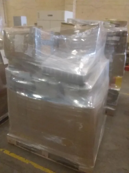 PALLET OF APPROXIMATELY 10 UNPROCESSED RAW RETURN HOUSEHOLD AND ELECTRICAL GOODS TO INCLUDE;