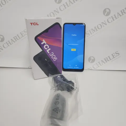 BOXED TCL 306 SMART PHONE 32GB - SPACE GREY