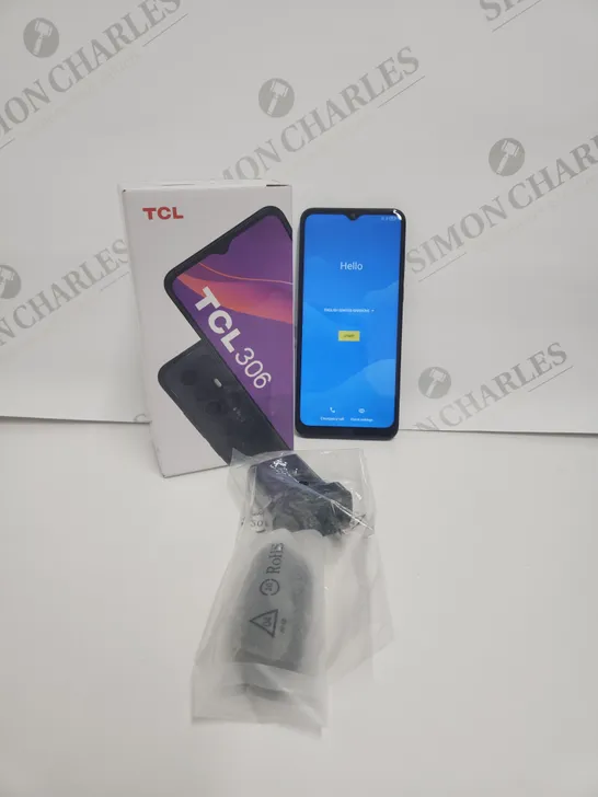 BOXED TCL 306 SMART PHONE 32GB - SPACE GREY