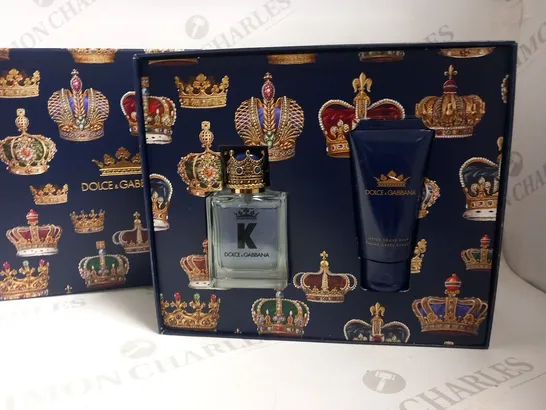 BOXED DOLCE AND GABBANA K GIFT SET