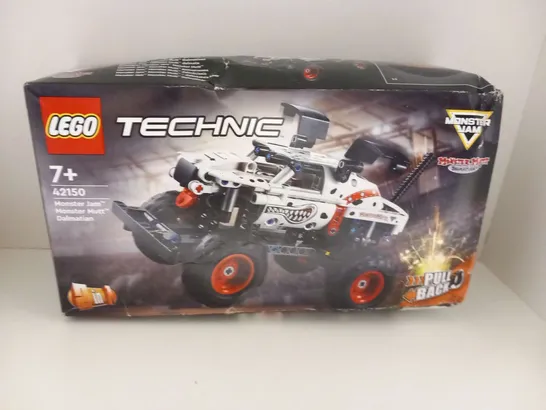 BOXED LEGO TECHNIC MONSTER JAM MONSTER MUTT DALMATION 42150