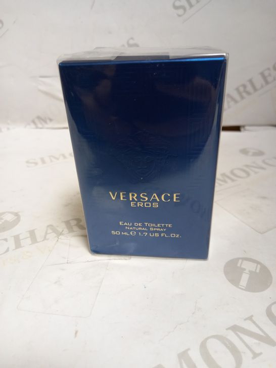 BOXED VERSACE EROS EAU DE TOILETTE 50ML