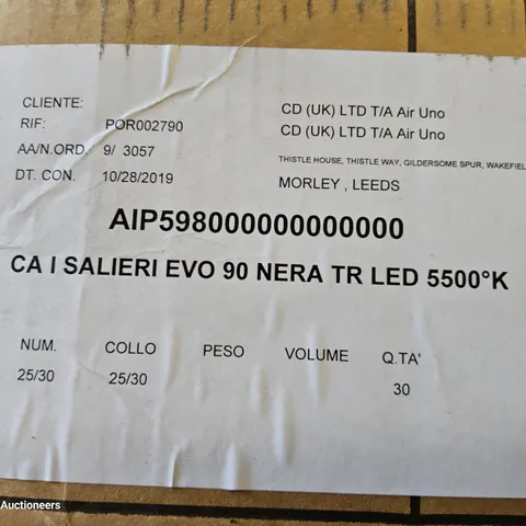 BOXED AIRONE SALIERI EVO 90 NERA EXTRACTOR 