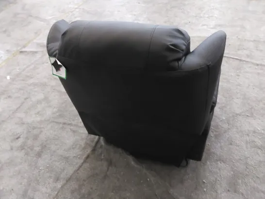 DESIGNER VEGAN LEATHER ELECTRIC RECLINER 