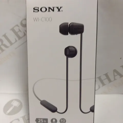 BOXED SONY WI-C100 IN EAR HEADPHONES