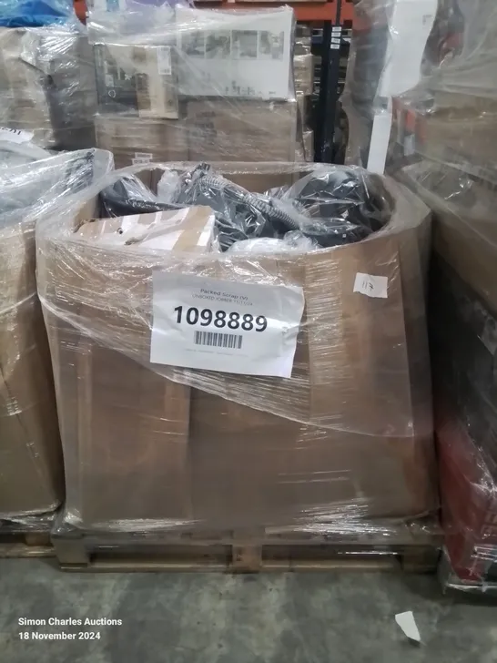 PALLET OF APPROXIMATELY 25 UNPROCESSED RAW RETURN HOUSEHOLD AND ELECTRICAL GOODS TO INCLUDE;