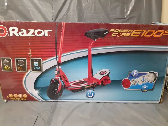 RAZOR POWERCORE E110S 24V SCOOTER - RED - COLLECTION ONLY RRP £249.99