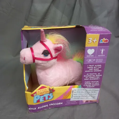 PITTER PATTER PETS - WALK ALONG UNICORN