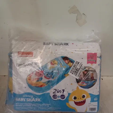 BOXED NICKLEODEON BABY SHARK READYBED