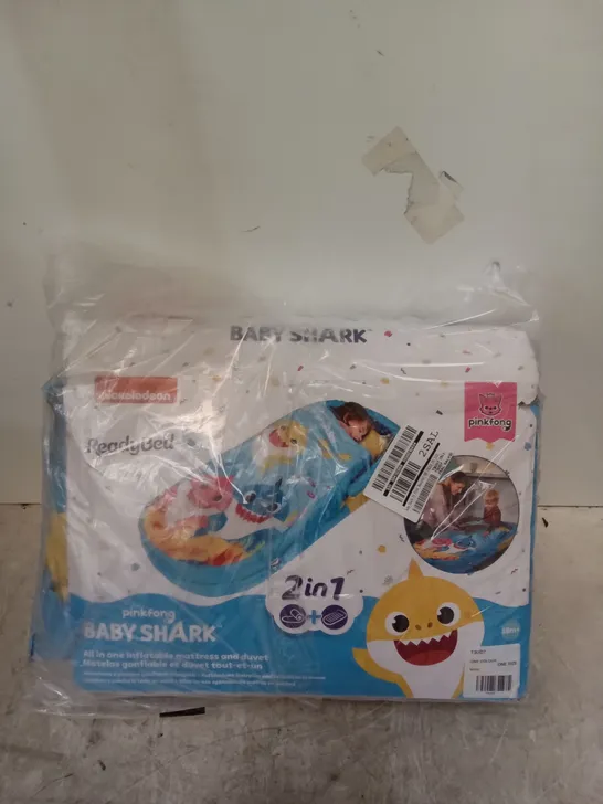 BOXED NICKLEODEON BABY SHARK READYBED RRP £34.99