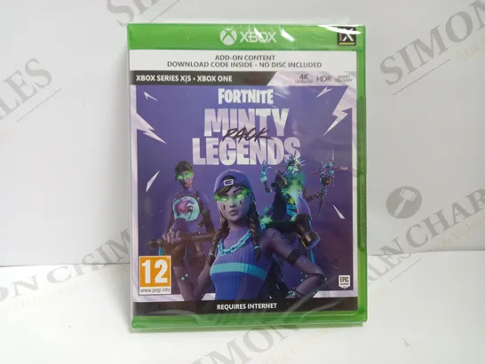 SEALED FORTNITE MINTY LEGENDS PACK FOR XBOX ONE/SERIES X