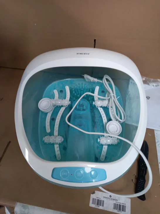 HOMEDICS SPA LUXURY FOOT SPA WITH HEATER