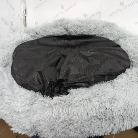 LIGHT BLUE DOG BED